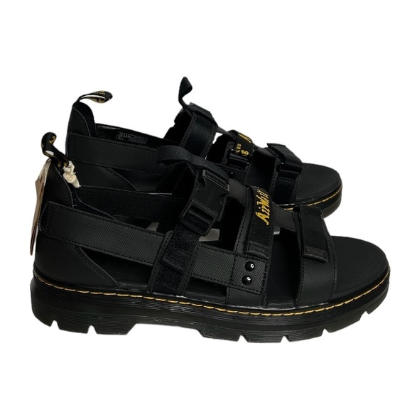 Dr. Martens Men’s Pearson Leather Webbing Strap Sandal - Picture 4 of 12